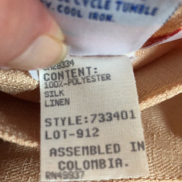 Tail Shantung golf shorts cornsilk 18 - Picture 8 of 10